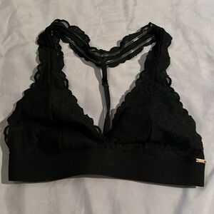 PINK Lacy Halter T-back Bralette XS